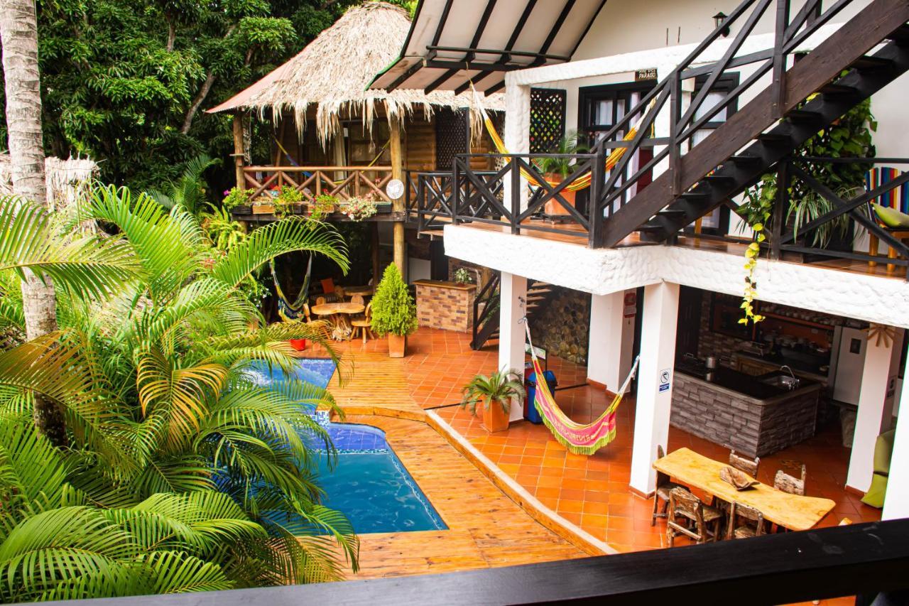 Hostal Antawara Tayrona El Zaino Bagian luar foto